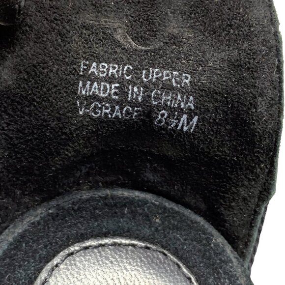 VIA SPIGA Grace Canvas Suede Ankle Tie Espadrille Wedges **NWOB - Picture 5 of 12